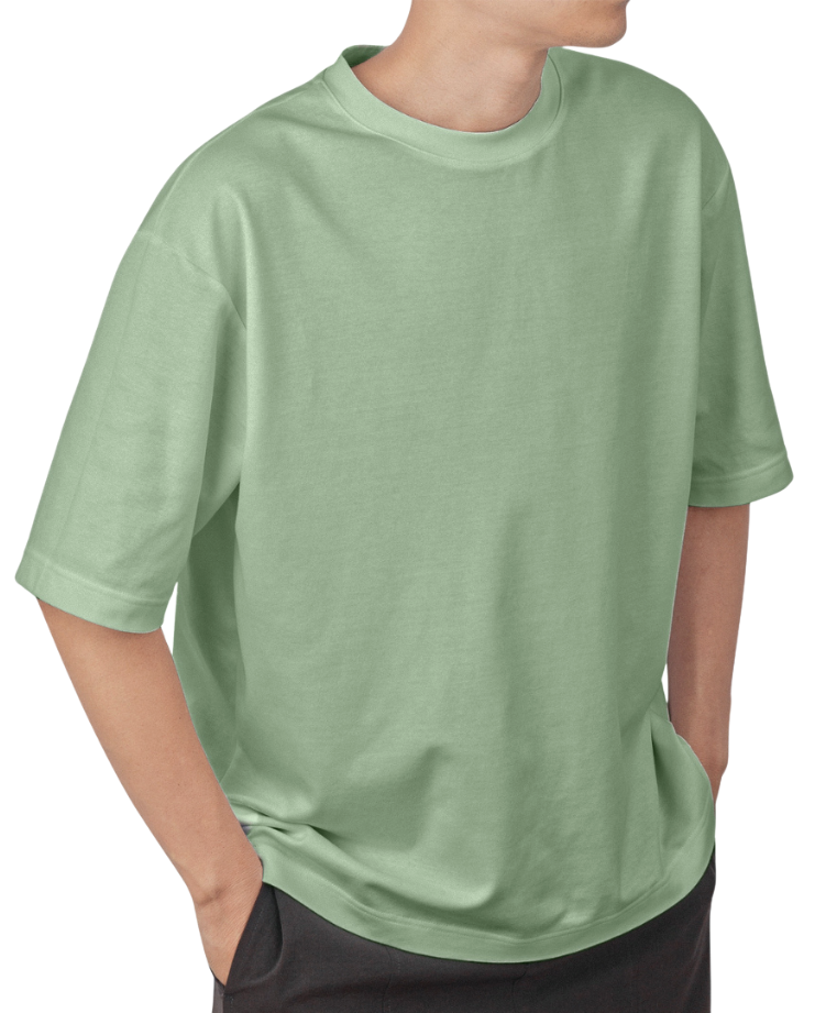 ACQA GREEN T SHIRT SIDE